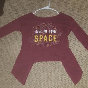 Maroon long-sleeve